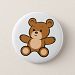 Cartoon Teddy Bear Button