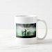 Cross Christ Faith God Jesus Clouds Sun Light Coffee Mug