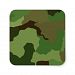 Camouflage Pattern Square Sticker