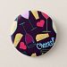 Cheers Wine Party Pattern Pinback Button