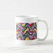 Colourful Abstract Pattern Coffee Mug