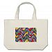 Colourful Abstract Pattern Large Tote Bag