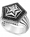 Scott Kay Men's Black Sapphire Star Ring (1-1/4 ct. t. w. ) in Sterling Silver