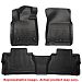 Husky Liners 99581 Black WeatherBeater Front & 2nd Seat FITS:TOYOTA. . .