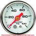 Auto Meter 2177 Auto Meter Direct Mount Pressure Gauge White Dial /. . .