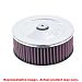 K&N Universal Filter - Custom Air Filter 56-1350 Red DS Fits:UNIVERSAL