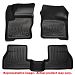 Husky Liners 98771 Black WeatherBeater Front & 2nd Seat FITS:FORD 2. . .