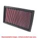 K&N Drop-In High-Flow Air Filter 33-2357 DS Fits:FORD 2006 - 2009 . . .