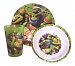 Zak Designs TMNT Mealtime Set, Includes Plate, Tumbler and Bowl