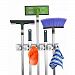 Vshare Ã‚® Mop and Broom Holder, 5 position with 6 hooks garage storage Holds up to 11 Tools, storage solutions for broom holders, garage storage systems broom organizer for garage shelving ideas by Vshare
