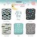 Thirsties TOSAIOPSSD Package Snap One Size All In One Sweet Dreams Collection Diapers