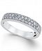 Diamond Two-Row Band (1/2 ct. t. w. ) in 14k White Gold