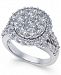 Diamond Large Round Cluster Ring (2-1/2 ct. t. w. ) in 14k White Gold