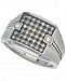 Esquire Men's Jewelry Diamond Ring (1/2 ct. t. w. ) in Sterling Silver, Created for Macy's