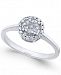 Diamond Cluster Promise Ring (1/4 ct. t. w. ) in White Gold