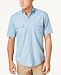 Club Room Men's Two-Pocket Chambray Shirt, Created for Macy's