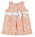 Pulla Bulla Baby Girls' Dress Sleeveless Polka Dot Sundress 3-6 Months - Orange