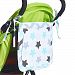 XFentech Baby Stroller Organiser Baby Crib Organizer Storage Pram Cot Diaper Bag Hanging Bag For Bed