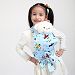 Baby Doll Carrier Mei Tai Sling Toy For Kids Children Toddler Front Back, Mini Carrier, Owl, Dot, Flower, Kaleidoscope (Plane)