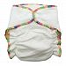 Heavy Wetter Bamboo / Organic Cotton One Size Fitted Diaper (Fits 7-30lbs) by THX