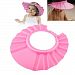 Zodaca Soft Safe Shampoo Shower Bathing Protect Cap Hat for Baby Kids Children Toddle, Pink