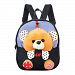 Baby Boys Girls Lovely Backpack, hibote 3D Removable Puppy Doll Toddler Backpack Cute School Bag Navy