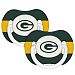 Baby Fanatic NFL Team Pacifier Green Bay Packers - Stripe by Baby Fanatic