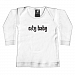 Rebel Ink Baby 353wls1824 City Baby- 18-24 Month White Long Sleeve Tee