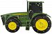 Unique John Deere Tractor Shaped Cribbage Board Game with Pegs