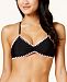 Hula Honey Juniors' Shell-Stitch Bralette Bikini Top, Created for Macy's, Available in D/Dd Women's Swimsuit