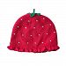 Toubaby Chlidren's Caps Lovelt Little Girls Strawberry Knitted Hat Red 0-6t (2-4T)