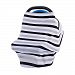 ThreeH Breastfeeding Cover Baby Car Seat Cover Stripe Soft and Comfortable Scarf BC16C