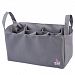 Baby Diaper Bag Insert Organizer (Dimensions: 13.4 X 5.5 X 7 Inch) (Grey) by inrular