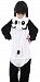 ANGELIENO Unisex Dinosaur Kids Pajamas Animal Costume Sleeping Wear 5 size (S, Bear Panda)