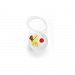 Skip Hop Paci Egg Double Pacifier Holder, White, Red