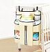 AIOSSCD Washable Nursery Hanging Storage Bag Baby Cot Bed Crib Organizer Toy Diaper Pocket for Newborn Crib Bedding Set