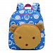 Kids Cute 3D Bunny Backpack, hibote Loverly Bear Book Toddler Girls School Bag Sky Blue Bear