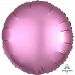 Anagram 18 Inch Satin Luxe Circle Foil Balloon (One Size) (Pink)