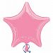 Anagram 18 Inch Star Satin Luxe Foil Balloon (One Size) (Pink)