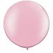 Qualatex 30 Inch Round Latex Balloons (Pack Of 2) (One Size) (Pearl Pink)