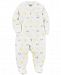 Carter's Baby Boys & Girls Cloud-Print Cotton Footed Coverall