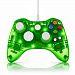 TNP USB Wired Gamepad Controller for PC & XBox 360 (Green) - Glow Lightning Joystick Joypad Supports Shock Vibration Feedback for PC Windows, Steam OS and Microsoft XBox 360 Slim [Xbox 360] [PC]