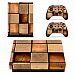 Meijunter Wrap Body Sticker Skin Decal Protector Set for Microsoft Xbox One X Console & Controllers #285