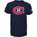 Montreal Canadiens NHL 100 Classic Logo T-Shirt (Navy)