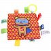 YeahiBaby Baby Infant Teething Blanket Plush Bear Baby Rattle Teething Toys