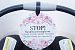 Girl Preemie sign, newborn, baby car seat tag, baby shower gift, stroller tag, baby Preemie no touching car seat sign