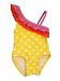 Circo Baby-girls Polka Dot Ruffled Swim Suit (6 Months) by Circo