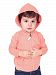 Kavio! Unisex Infants Jersey Long Sleeve Zip Up Hoodie Flamingo 6M