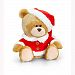 Keel Toys Christmas Pipp The Bear In Santa Suit Toy (One Size) (Brown/Red)