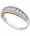 Diamond Two-Tone Ring (3/4 ct. t. w. ) in 14k White and Rose Gold